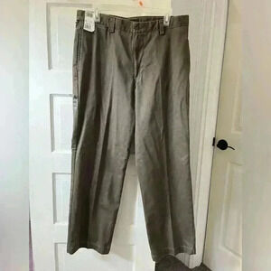 NWT Dockers brand dark khaki dress pants with pockets 34x29